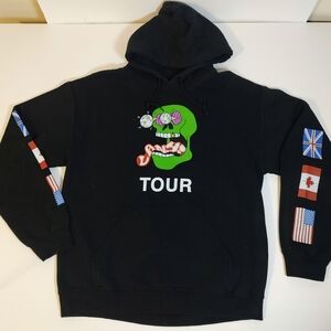 Lany GGBBXX 2021 World Tour Graphic Hoodie Blace Mens Medium